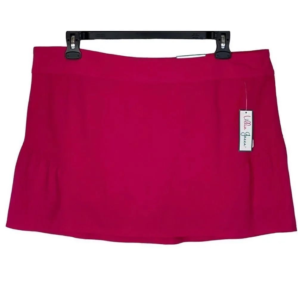 LILLIE GREEN XLarge SPORTS LENGTH SKORT